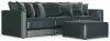 Jackson Furniture Industries 2245/37/31/36/12-35 Jackson Furniture Industries 2245/37/31/36/12-35 Remington - 3 Piece Modular Sofa And 1 Included Cocktail Ottoman - Pine