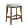 Intercon LM-BS-65C-WOA-K24 Landmark - Backless Stool - Weathered Oak