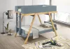 Coaster Fine Furniture 460572T-SM Frankie - Twin Over Twin Bunk Bed With 7