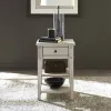 Liberty Furniture 110W-OT1021 Liberty Furniture 110W-OT1021 Lake House - Chair Side Table - Weathered White