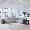Liberty Furniture 6000SF-UPH-5PCSEC Liberty Furniture 6000SF-UPH-5PCSEC Blake - 5 Piece Sectional - Estero Smoke