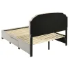 Coaster Fine Furniture 316011Q Marianna - 4-Drawer Upholstered Queen Storage Bed - Cream