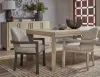 Pulaski Furniture P402275 Anderson Park - Upholstered Host Chair - Moose Trail / Frontier Brown