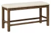 Ashley Furniture D631-09 Moriville - Double UPH Bench  - Beige