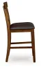Ashley Furniture D594-124 Ralene - Upholstered Barstool (Set of 2) - Medium Brown
