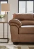 Ashley Furniture PC27704S4 Ashley Furniture PC27704S4 WillowBend - 3-Piece Sectional With LAF Sofa With Corner Wedge - Caramel