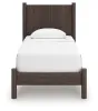 Ashley Furniture PCB2614B2 Ashley Furniture PCB2614B2 Pamytta - Twin Panel Platform Bed - Brown