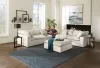 Jackson Furniture Industries 4445/31/59/28/6-11 Jackson Furniture Industries 4445/31/59/28/6-11 Posh - 6 Piece Modular Sectional With 2 Armless, 3 Corners, 1 Cocktail Ottoman - Porcelain