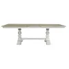 Liberty Furniture 661W-CD-TRS Whitney - Trestle Table - Antique Linen / Weathered Gray