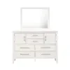 New Classic 00-677W-DM New Classic 00-677W-DM Andover - Dresser & Mirror - White