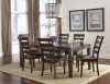 Intercon KA-CH-669L-RAI-RTA Intercon KA-CH-669L-RAI-RTA Kona - Ladder Chair - Raisin