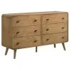 Coaster Fine Furniture 225091F-S5 Robyn - 5 Piece Full Bedroom Set - Light Ash