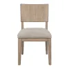 Liberty Furniture 780-C9101S Proximity Place - Panel Back Side Chair - Barley Buff