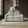 Liberty Furniture 6004DF-21P Archer - Loveseat With Power Footrest & ZW - Hampstead Dove