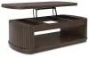 Ashley Furniture T679-9 Korestone - Lift Top Cocktail Table - Dark Brown