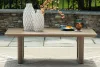 Ashley Furniture P671-701 Serene Bay - Rectangular Cocktail Table - Dark Brown