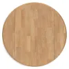 Ashley Furniture D401-15 Ashley Furniture D401-15 Gesthaven - Round Dining Room Drop Leaf Table - Natural / Green