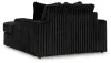 Ashley Furniture 9810315 Midnight-Madness - Oversized Chaise - Onyx