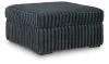 Ashley Furniture 9810508 Ashley Furniture 9810508 Midnight-Madness - Oversized Accent Ottoman - Gunmetal