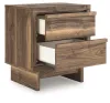Ashley Furniture PCB3367-92 Chirason - Two Drawer Night Stand - Brown