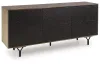 Ashley Furniture A4000710 Lavinmont - Accent Cabinet - Multi Brown