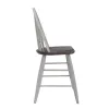 Liberty Furniture 139WH-B100024 Liberty Furniture 139WH-B100024 Farmhouse - Windsor Back Counter Chair - Two Tone White / Wood Tone