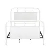 Liberty Furniture 179-BR17HFR-AW Liberty Furniture 179-BR17HFR-AW Vintage Series - Full Metal Bed - Antique White