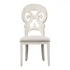 Liberty Furniture 652-C6501S Farmhouse Reimagined - Splat Back Side Chair - Antique White / Chestnut Tops