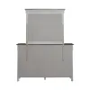 Liberty Furniture 457-BR-DM Ivy Hollow - Dresser & Mirror - Weathered Linen / Dusty Taupe