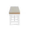 Riverside Furniture 30723 Rosalie - Long Dining Bench - Natural