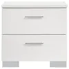 CoasterEssence 300345KE-S5 Jeremaine - 5 Piece King Bedroom Set - White