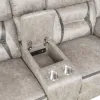 CoasterEveryday 651351-S2 Greer - 2 Piece Upholstered Reclining Sofa Set - Taupe