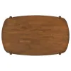 CoasterEveryday 108461 Dortch - Oval Solid Wood Dining Table - Walnut