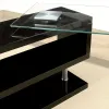 Furniture of America CM-DK6131BK Bronwen - Computer Desk - Black