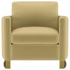 Coaster Fine Furniture 508826 Corliss - Upholstered Curved Track Arm Chair - Camel