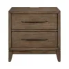 Liberty Furniture 936-BR61 Shaker Lakes - Nightstand With Charging Station - Harvest Brown