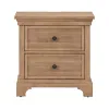Liberty Furniture 928-BR61 Haven Hills - Nightstand With Charging Station - Camel Beige