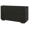 Coaster Fine Furniture 222493 Leandro - 8-Drawer Bedroom Dresser Cabinet - Burnished Black