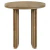 Coaster Fine Furniture 722938-S3 Adina - 3-Piece Round Coffee Table Set - Distressed Light Brown