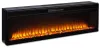 Ashley Furniture W100-22 Entertainment Accessories - Wide Fireplace Insert - Black