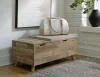Ashley Furniture A3000318 Gerdanet - Storage Bench - Beige