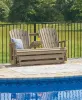 Ashley Furniture P114-835 Hyland Wave - Glider Loveseat - Driftwood