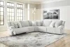 Ashley Furniture 92706S3 Ashley Furniture 92706S3 Top Tier - 5-Piece Reclining Sectional - Alloy