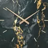 Ashley Furniture A8010430 Teague - Wall Clock - Black / Gold Finish