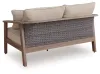 Ashley Furniture PCP428-835 Harmony Headlands - Loveseat With Cushion - Natural / Gray