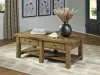 Ashley Furniture T539-1 Vandenmore - Rectangular Cocktail Table - Medium Brown