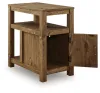 Ashley Furniture T190-117 Fendenmore - Chair Side End Table - Brown