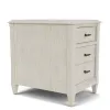 Riverside Furniture 25012 Carmella - Chairside Table - Pebble Oak