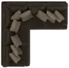 Jackson Furniture Industries 4376/62/42-49 Mammoth - 2 Piece Sectional - Chocolate