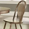 Liberty Furniture 186-C1000S Carolina Crossing - Windsor Side Chair - Antique Honey
